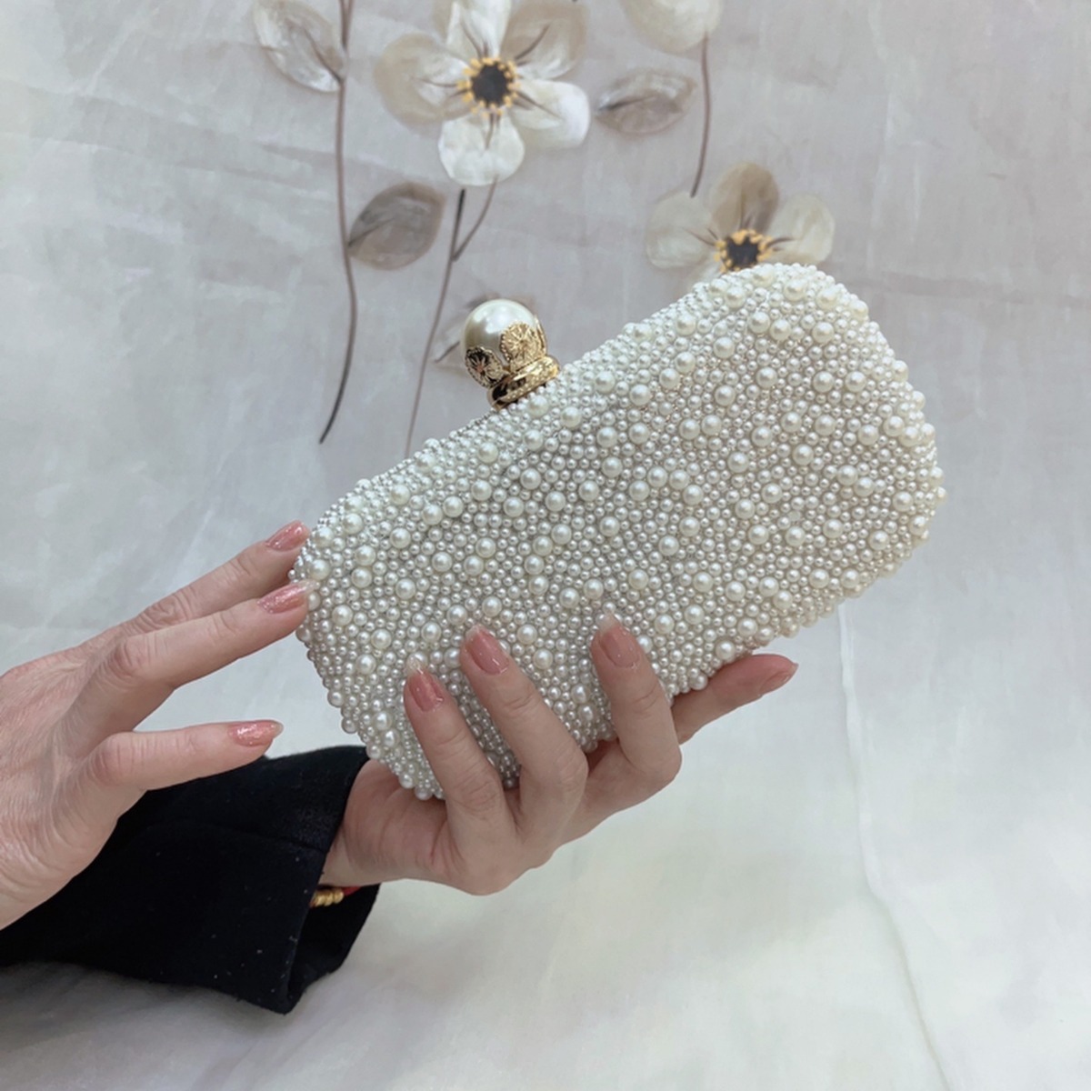 Wallet Chain Bag - Luksusowa suknia wieczorowa na wesele, torebka