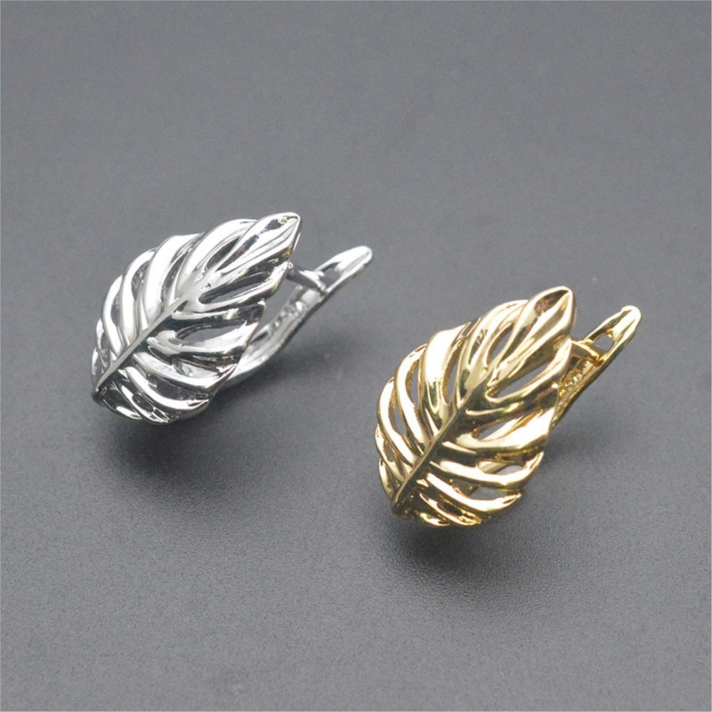 Wrap Ring Gold - 1/2 szt. Pozłacane 18-karatowym złotem mosiężne