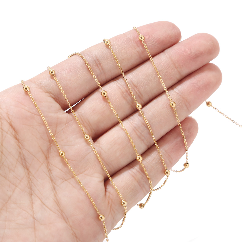 2 metry ze stali nierdzewnej z – Beaded Anklet Chain recenzja i cena