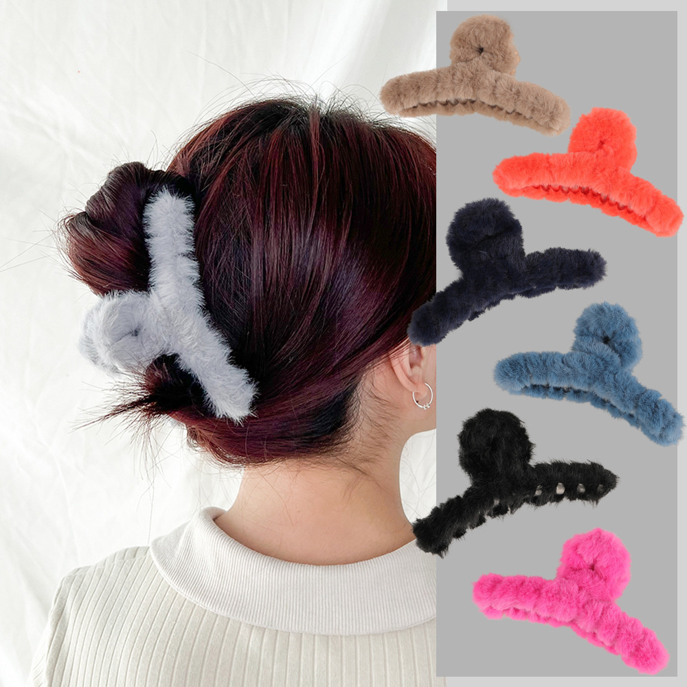 Zimowe pluszowe spinki do włos – Women'S Winter Accessories Set recenzja i cena