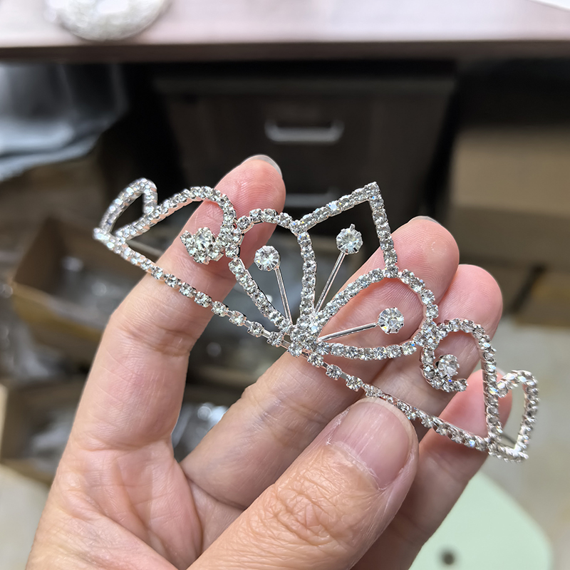Srebrna Korona Ślubna z Cyrkon – Women'S Hair Accessories Wedding recenzja i cena