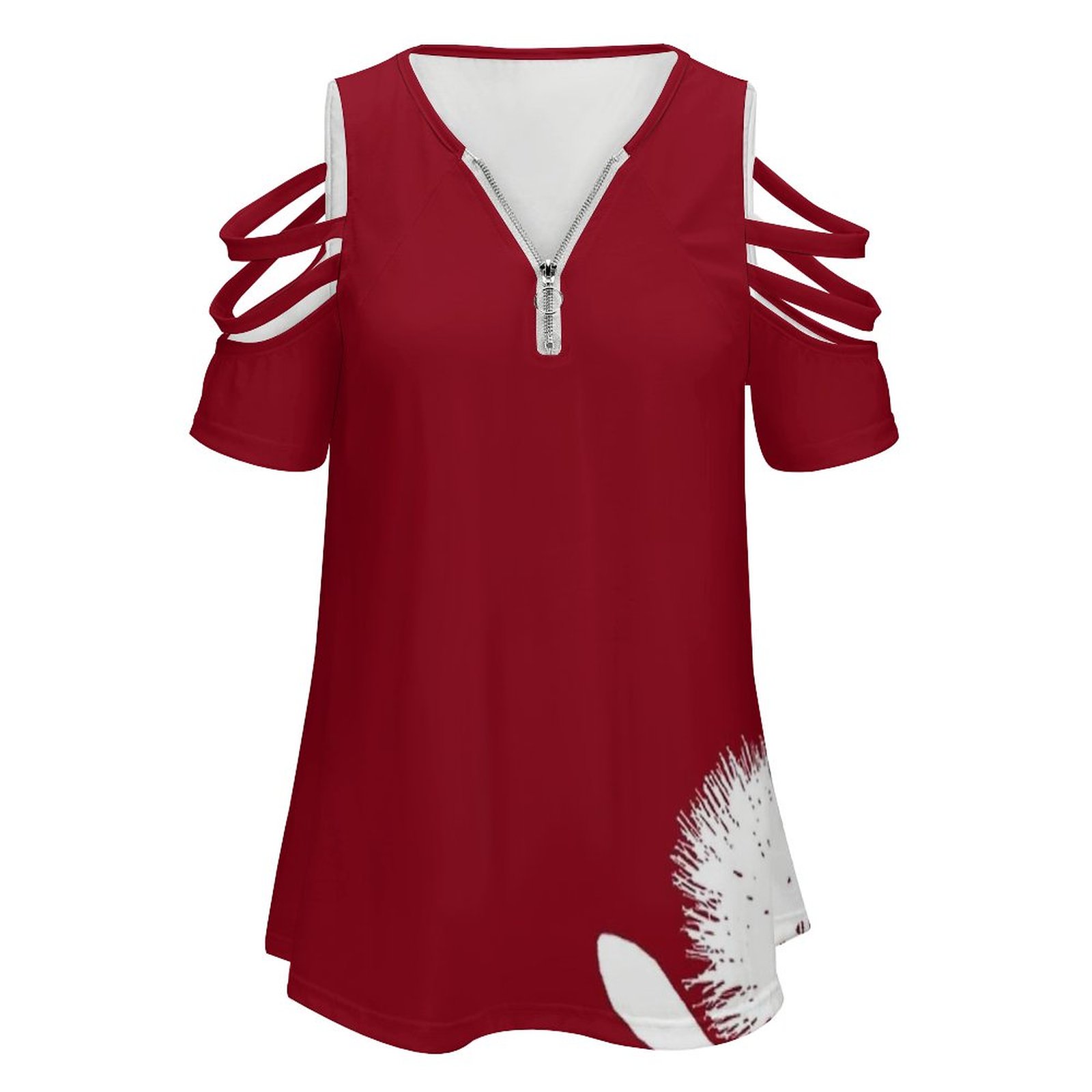 Pohutukawa-White On Red Women  – Women'S Accessories Nz recenzja i cena