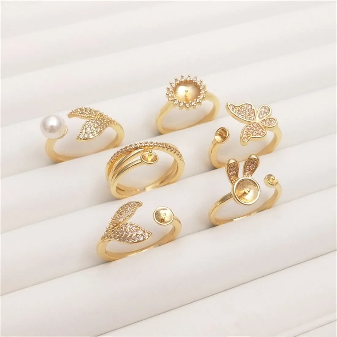 14K złoty owinięty kryształową – Wrap Ring Gold recenzja i cena