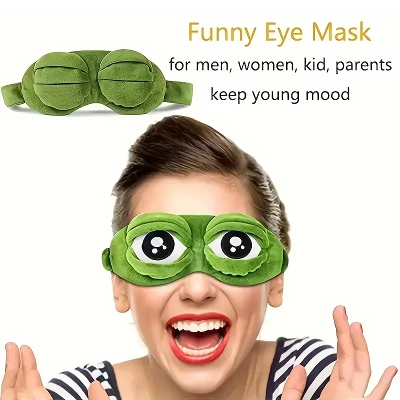 Maska na oczy w kształcie żaby – Women Accessories Aesthetic recenzja i cena