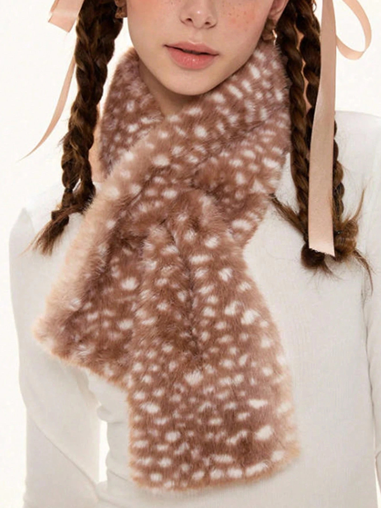 Zimowy szalik pluszowy Harajuk – Women'S Winter Accessories Set recenzja i cena