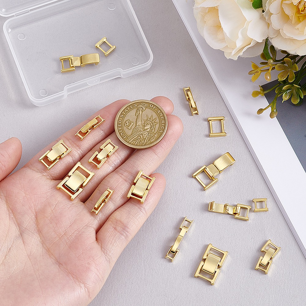 6 sztuk mosiężnych zapięć do p – Wrap Ring Gold recenzja i cena