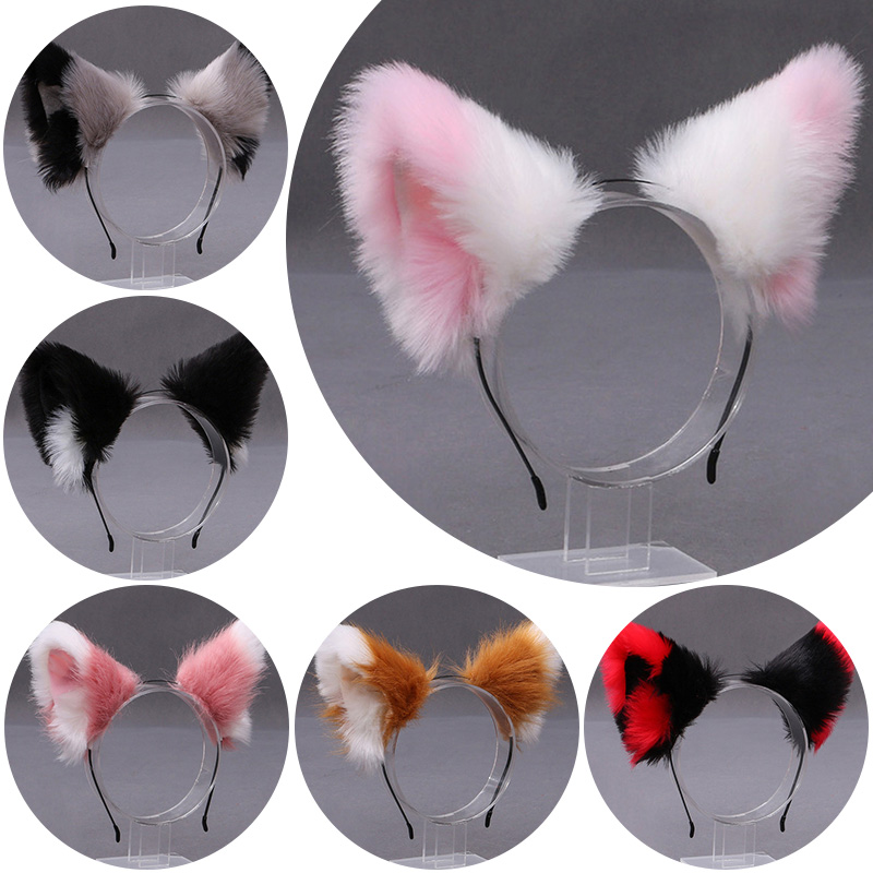 Puszysta opaska na głowę z usz – Women Accessories Aesthetic recenzja i cena