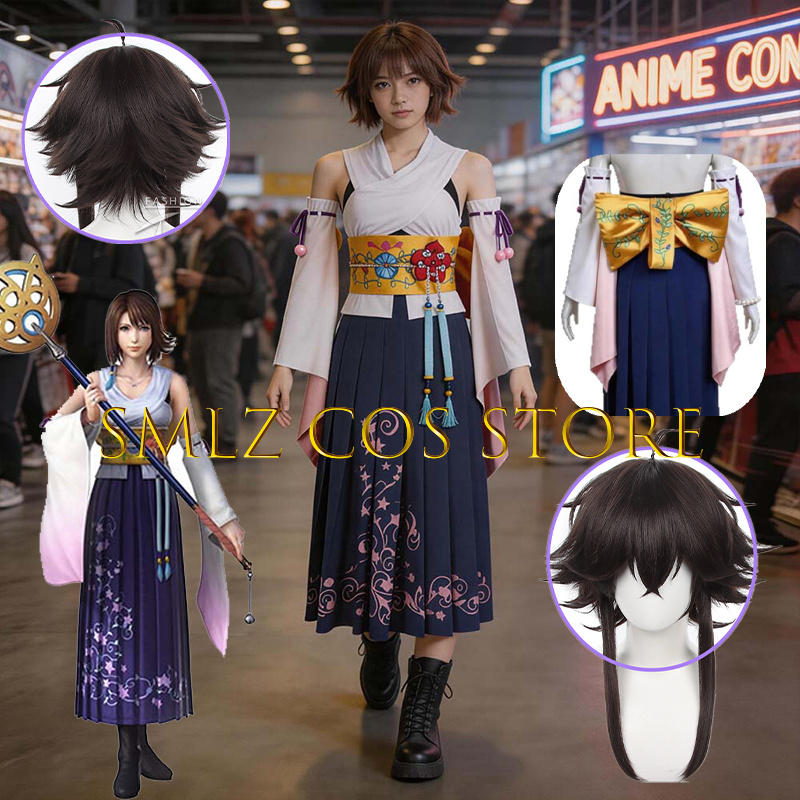 Smlz FFX Yuna Cosplay Anime FF – Women Accessories Set recenzja i cena