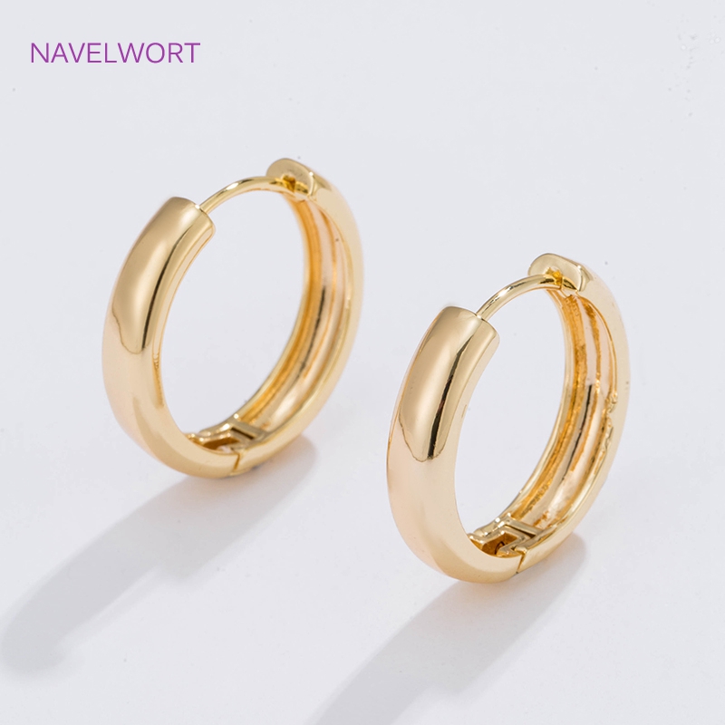 6 Rozmiarów Pozłacane Kolczyki – Wrap Ring Gold recenzja i cena
