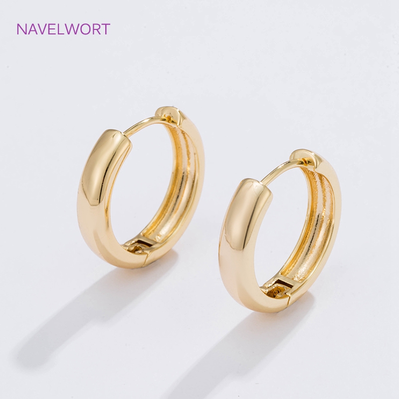 6 Rozmiarów Pozłacane Kolczyki – Wrap Ring Gold recenzja i cena