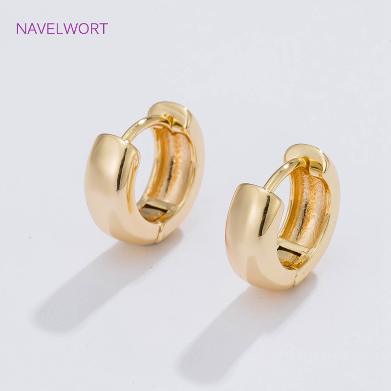 6 Rozmiarów Pozłacane Kolczyki – Wrap Ring Gold recenzja i cena
