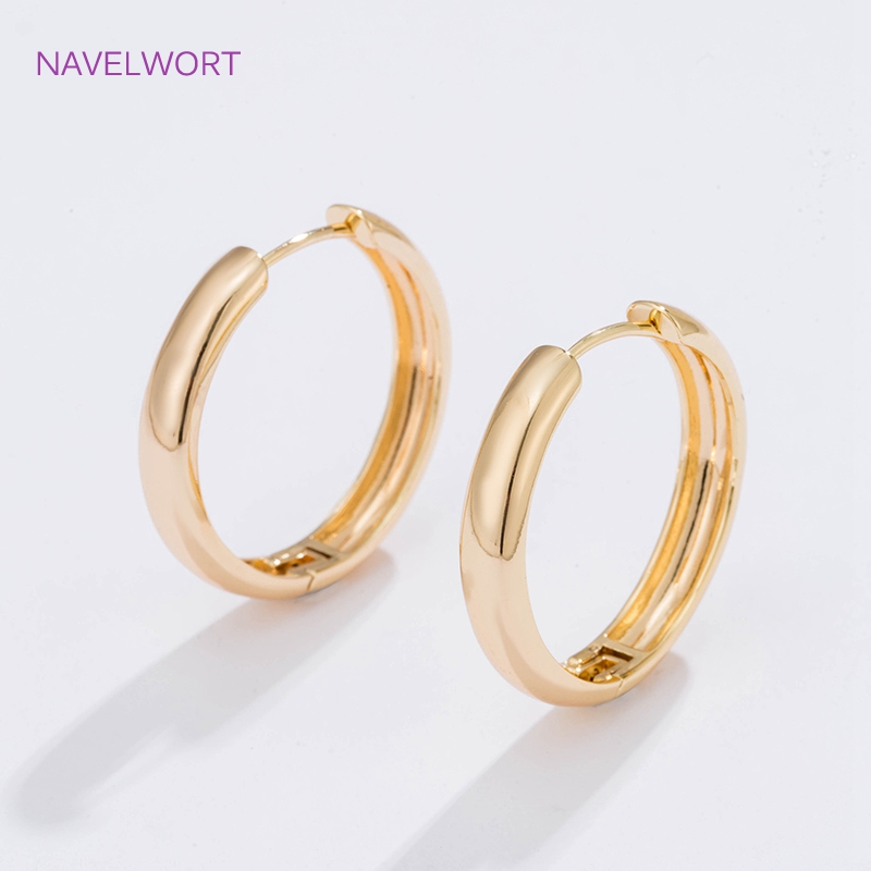 6 Rozmiarów Pozłacane Kolczyki – Wrap Ring Gold recenzja i cena