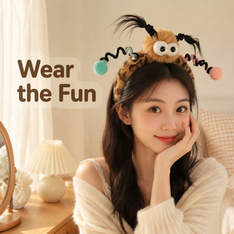 Urocza Puszysta Opaska do Włos – Women Accessories Online recenzja i cena