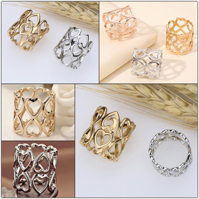 1/4 szt. Metalowe broszki do s – Women'S Accessories Rings recenzja i cena