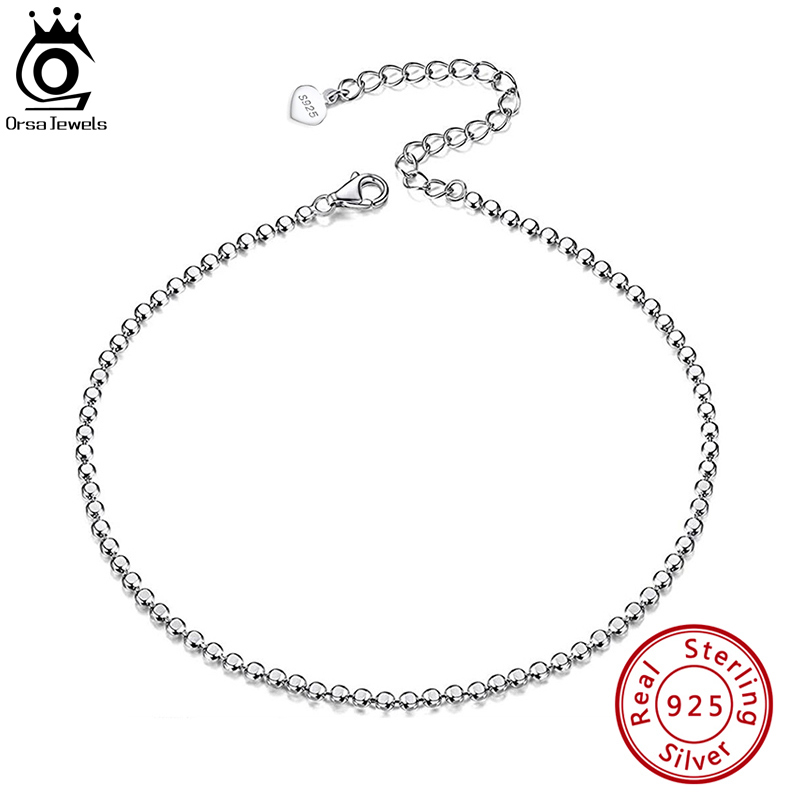 ORSA JEWELS Autentyczna branso – Beaded Anklet Chain recenzja i cena