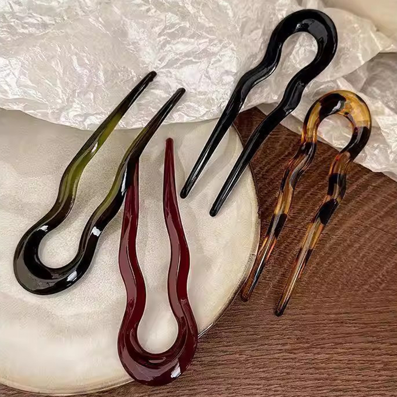 Elegancka akrylowa spinka do w – Women Accessories Aesthetic recenzja i cena