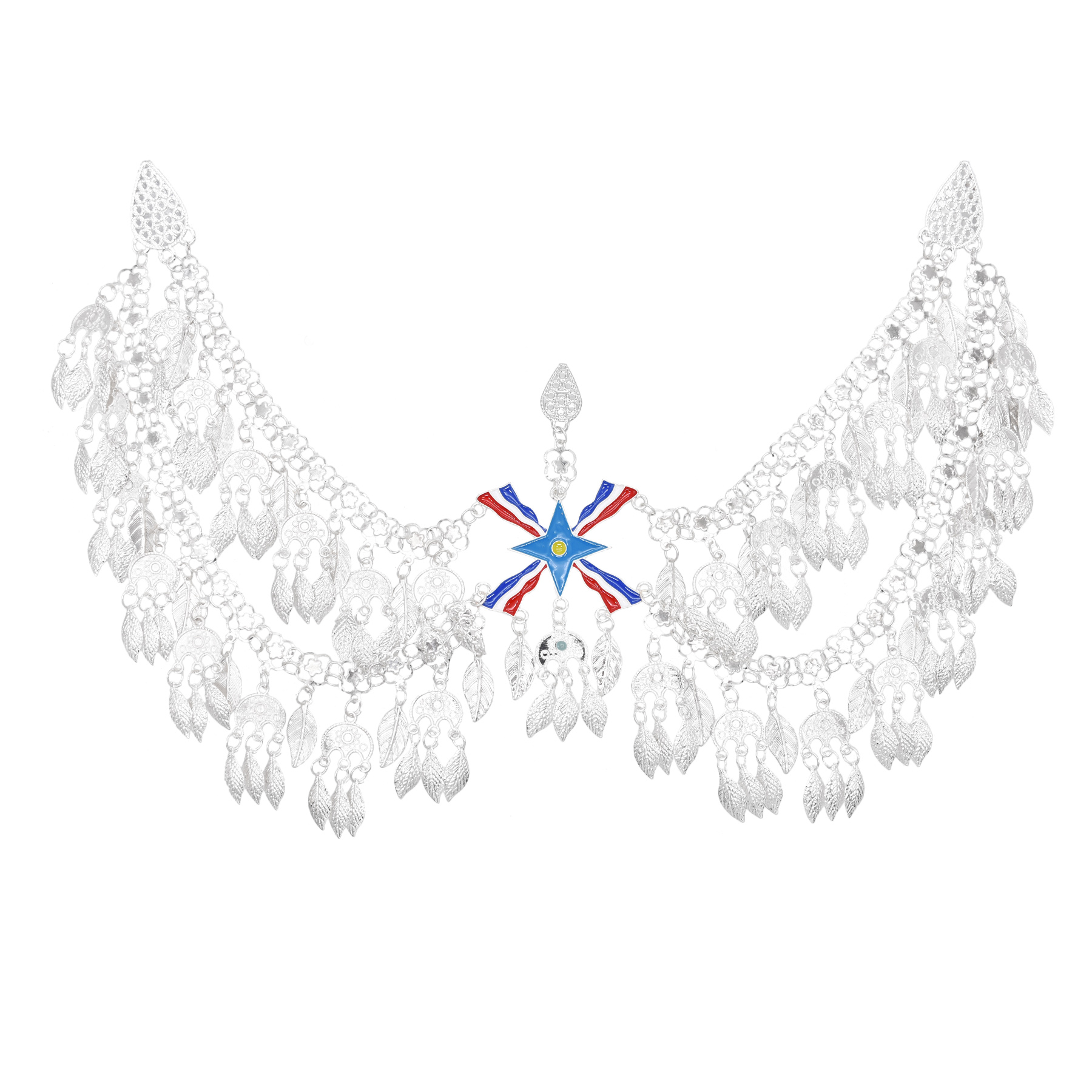 Trendy etniczne posrebrzane ak – Women Accessories Pakistan recenzja i cena