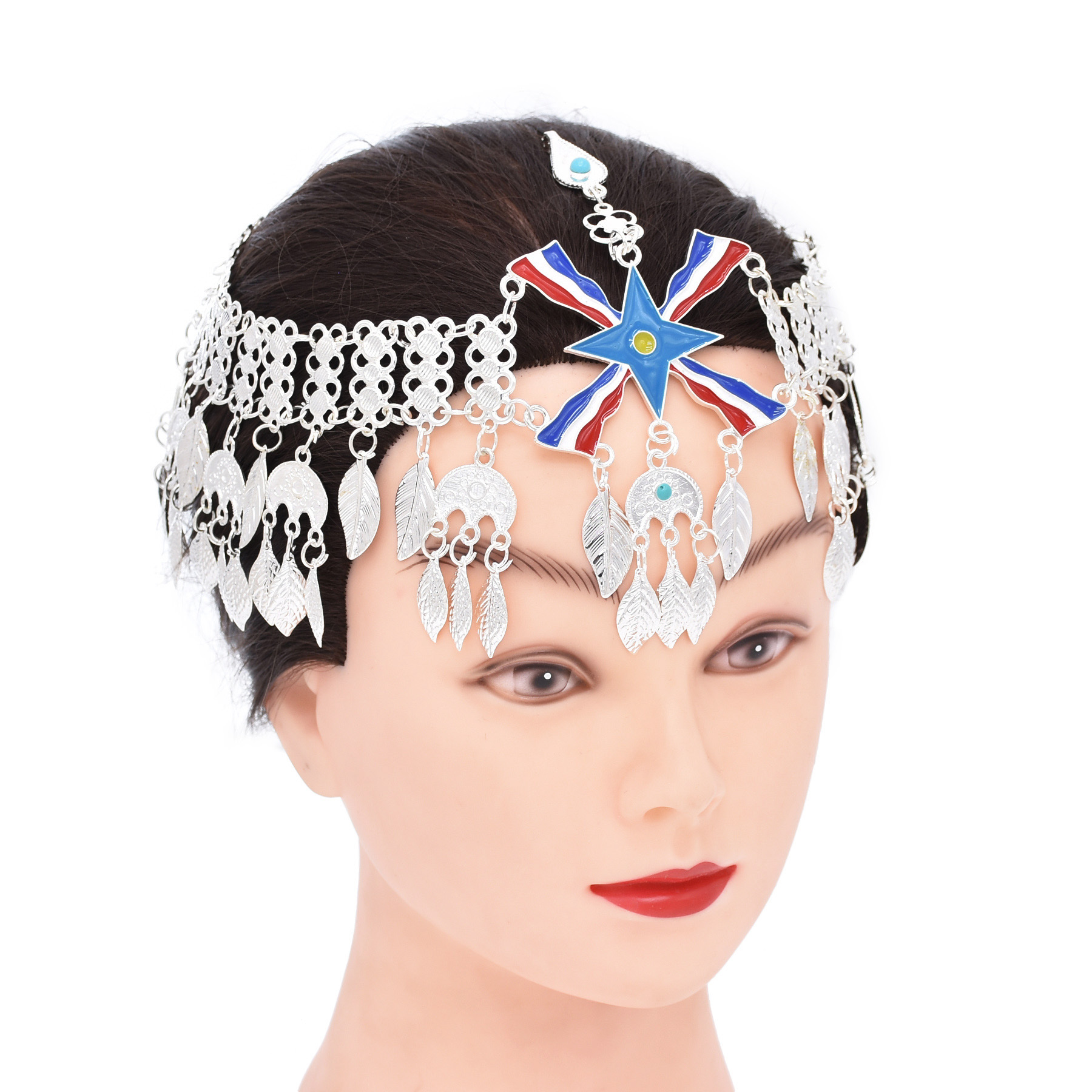 Trendy etniczne posrebrzane ak – Women Accessories Pakistan recenzja i cena