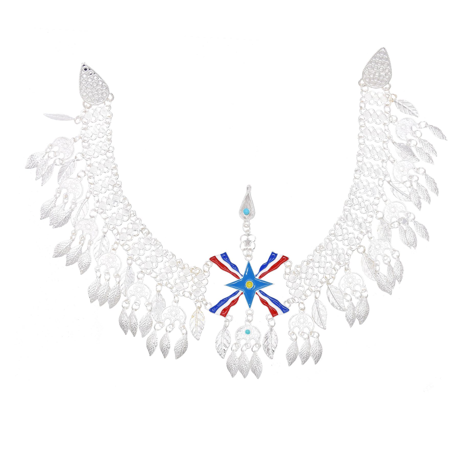 Trendy etniczne posrebrzane ak – Women Accessories Pakistan recenzja i cena