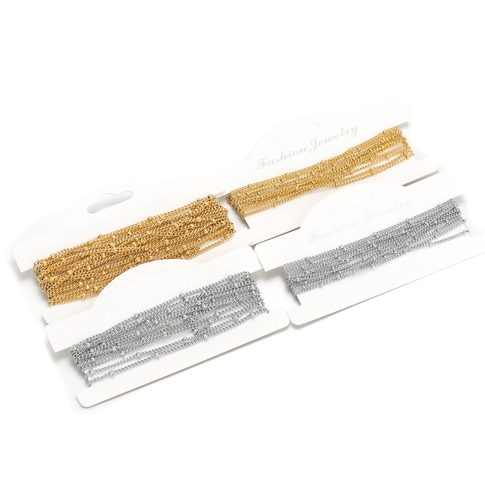 2-metrowe łańcuszki ze stali n – Beaded Anklet Chain recenzja i cena