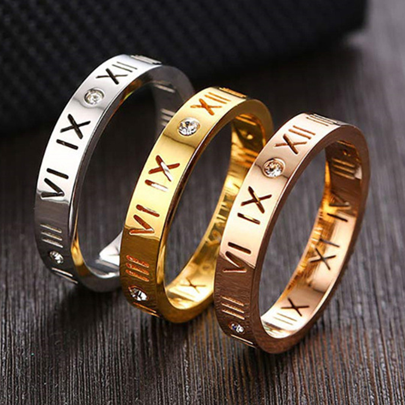 Pusty cyfra rzymska pierścione – Wrap Ring Gold recenzja i cena