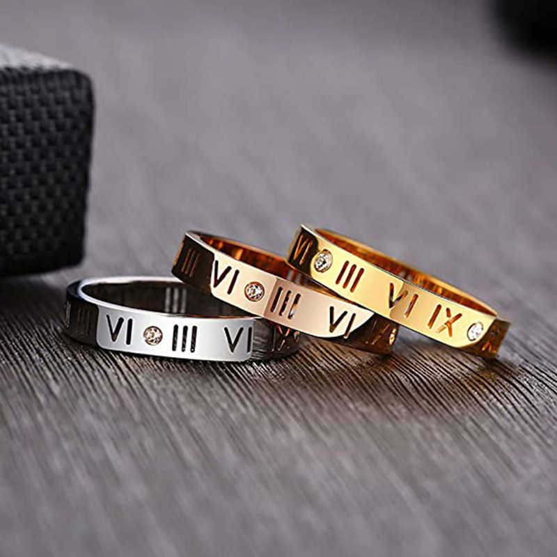Pusty cyfra rzymska pierścione – Wrap Ring Gold recenzja i cena