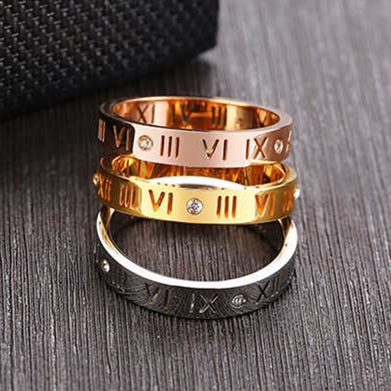 Pusty cyfra rzymska pierścione – Wrap Ring Gold recenzja i cena