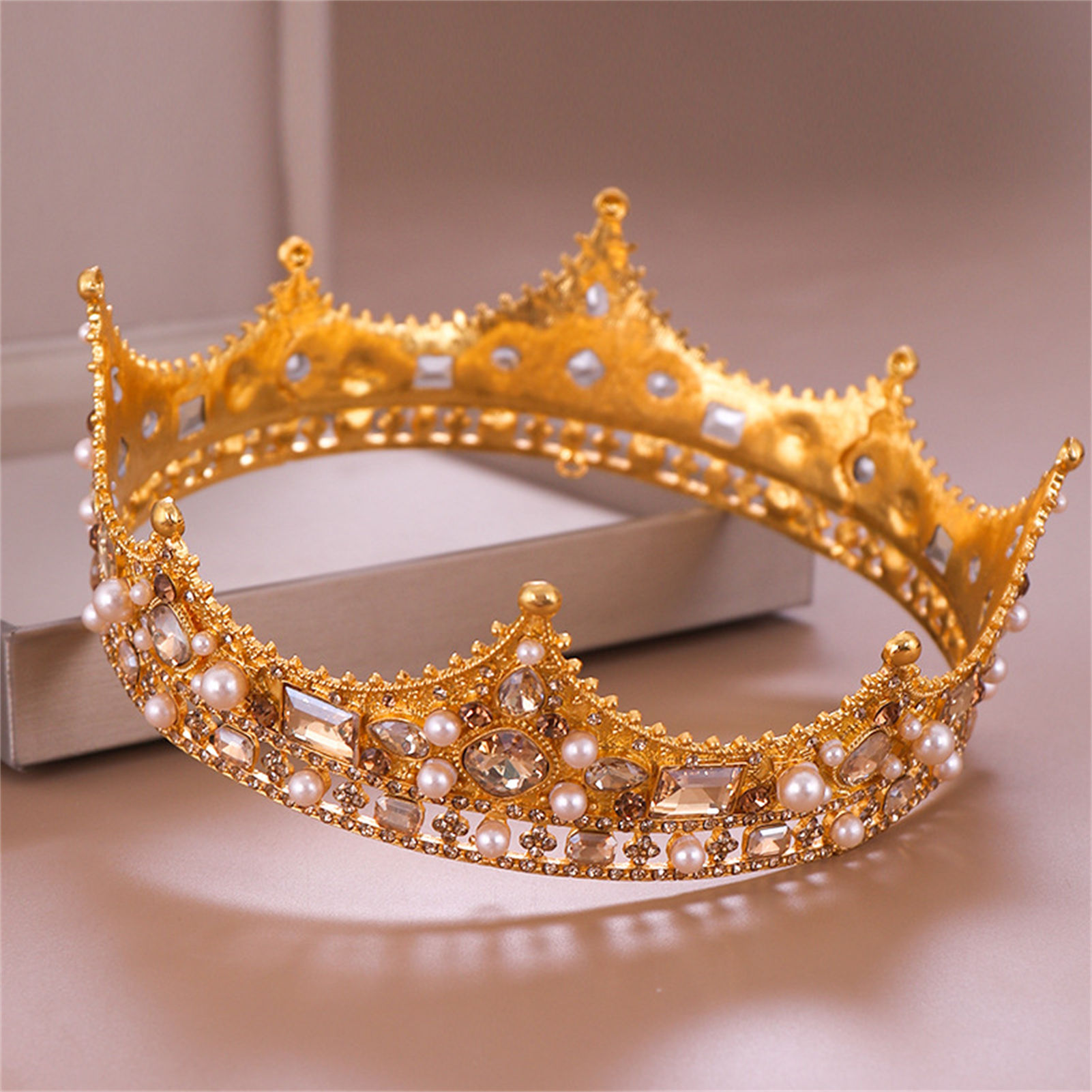 Korona ślubna z cyrkoniami, ti – Women'S Hair Accessories Wedding recenzja i cena